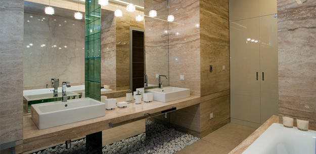 Варіант дизайну ванної кімнати