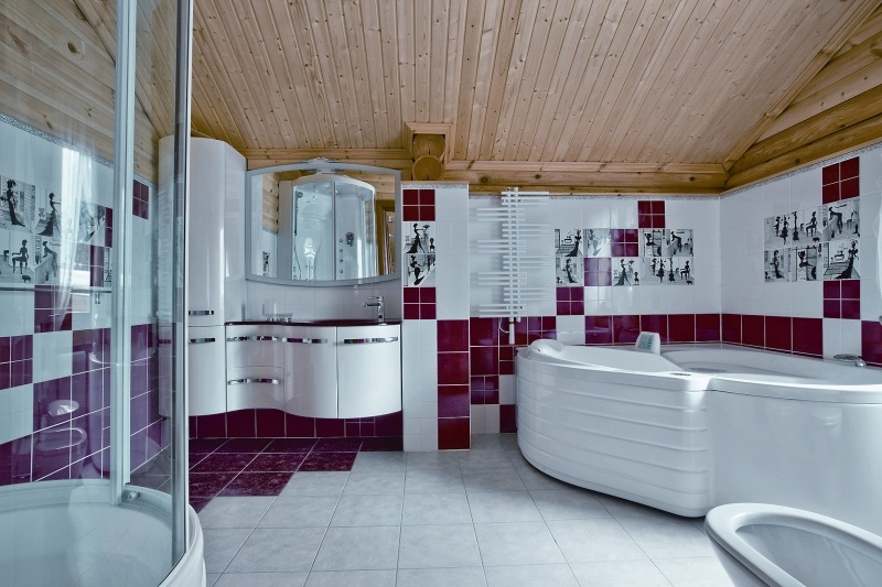 Дизайн великої ванної кімнати